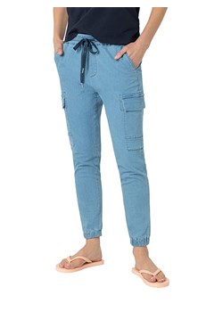 Timezone Bojówki "Rakima" w kolorze błękitnym ze sklepu Limango Polska w kategorii Spodnie damskie - zdjęcie 189376243