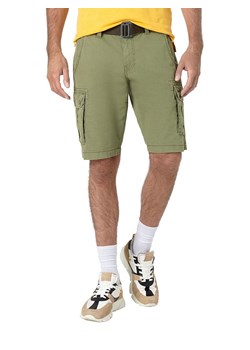 Timezone Szorty "Maguire" - Regular fit - w kolorze oliwkowym ze sklepu Limango Polska w kategorii Spodenki męskie - zdjęcie 189376672