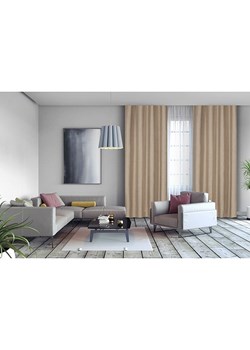 Lifa Living Zasłona "Luxe" w kolorze jasnobrązowym ze sklepu Limango Polska w kategorii Tekstylia - zdjęcie 189378642