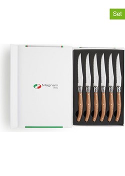 Lifa Living Noże (6 szt.) w kolorze brązowym do steków ze sklepu Limango Polska w kategorii Noże kuchenne - zdjęcie 189378703