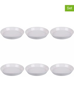 Villa d´Este Talerze głębokie (6 szt.) w kolorze białym - Ø 21,5 cm ze sklepu Limango Polska w kategorii Naczynia - zdjęcie 189378811