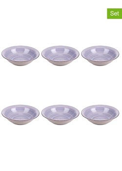 Villa d´Este Talerze głębokie (6 szt.) "Toni" w kolorze niebieskim - Ø 21 cm ze sklepu Limango Polska w kategorii Naczynia - zdjęcie 189378852