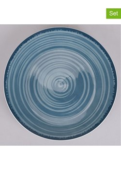 Villa d´Este Talerze obiadowe (6 szt.) "Baita" w kolorze niebieskim - Ø 27 cm ze sklepu Limango Polska w kategorii Naczynia - zdjęcie 189378960