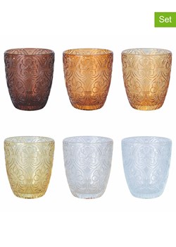 Villa d´Este Szklanki (6 szt.) "Granada" w różnych kolorach - 300 ml ze sklepu Limango Polska w kategorii Naczynia - zdjęcie 189379381