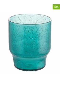 Villa d´Este Szklanki (6 szt.) "Unico Bubbles" w kolorze turkusowym - 325 ml ze sklepu Limango Polska w kategorii Naczynia - zdjęcie 189379420