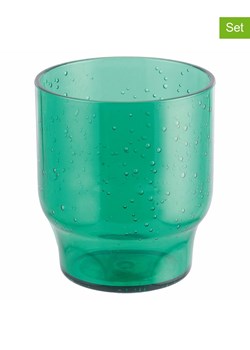 Villa d´Este Szklanki (6 szt.) "Unico Bubbles" w kolorze zielonym - 325 ml ze sklepu Limango Polska w kategorii Naczynia - zdjęcie 189379422