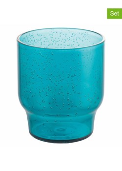 Villa d´Este Szklanki (6 szt.) "Unico Bubbles" w kolorze błękitnym - 325 ml ze sklepu Limango Polska w kategorii Naczynia - zdjęcie 189379424