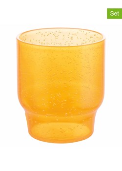 Villa d´Este Szklanki (6 szt.) "Unico Bubbles" w kolorze pomarańczowym - 325 ml ze sklepu Limango Polska w kategorii Naczynia - zdjęcie 189379434