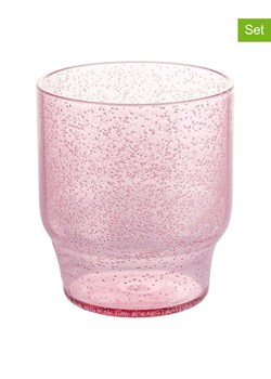 Villa d´Este Szklanki (6 szt.) "Bubbles" w kolorze jasnoróżowym - 325 ml ze sklepu Limango Polska w kategorii Naczynia - zdjęcie 189379442