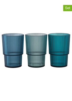 Villa d´Este Szklanki (12 szt.) "Unico" w kolorze niebieskim - 420 ml ze sklepu Limango Polska w kategorii Naczynia - zdjęcie 189379470