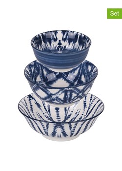 Villa d´Este Miski (3 szt.) w kolorze niebiesko-białym ze sklepu Limango Polska w kategorii Naczynia - zdjęcie 189379670