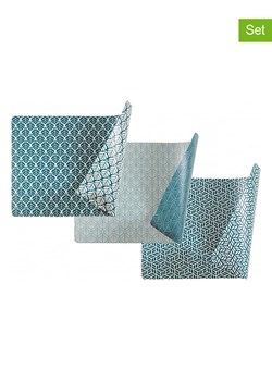 Villa d´Este Podkładki stołowe (6 szt.) "Bali" w kolorze morskim - 45 x 30 cm ze sklepu Limango Polska w kategorii Podkładki na stół - zdjęcie 189379894