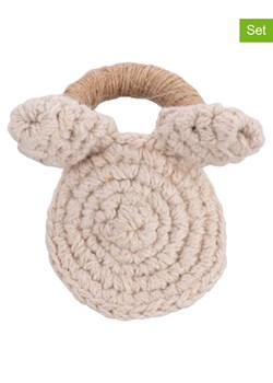 Villa d´Este Pierścienie (6 szt.) "Cat" w kolorze beżowym do serwetek ze sklepu Limango Polska w kategorii Akcesoria kuchenne - zdjęcie 189380493