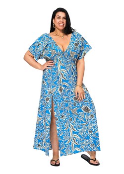 Aller Simplement Sukienka w kolorze niebieskim ze sklepu Limango Polska w kategorii Sukienki - zdjęcie 189380873