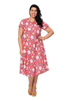 Aller Simplement Sukienka w kolorze czerwonym ze sklepu Limango Polska w kategorii Sukienki - zdjęcie 189380881