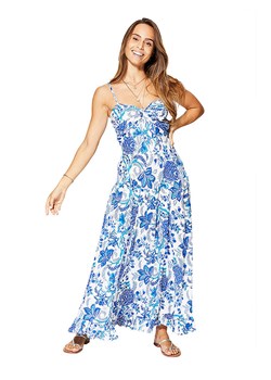 Aller Simplement Sukienka w kolorze niebiesko-białym ze sklepu Limango Polska w kategorii Sukienki - zdjęcie 189380903