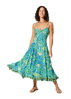 Aller Simplement Sukienka w kolorze niebiesko-zielonym ze sklepu Limango Polska w kategorii Sukienki - zdjęcie 189381012