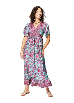 Aller Simplement Sukienka w kolorze błękitno-różowym ze sklepu Limango Polska w kategorii Sukienki - zdjęcie 189381054