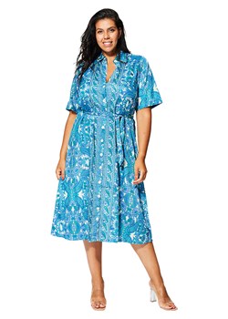 Aller Simplement Sukienka w kolorze niebiesko-białym ze sklepu Limango Polska w kategorii Sukienki - zdjęcie 189381064