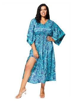 Aller Simplement Sukienka w kolorze niebieskim ze sklepu Limango Polska w kategorii Sukienki - zdjęcie 189381094