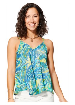 Aller Simplement Top w kolorze zielono-niebieskim ze sklepu Limango Polska w kategorii Bluzki damskie - zdjęcie 189381171