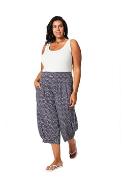 Aller Simplement Spodnie w kolorze granatowym ze sklepu Limango Polska w kategorii Spodnie damskie - zdjęcie 189381344