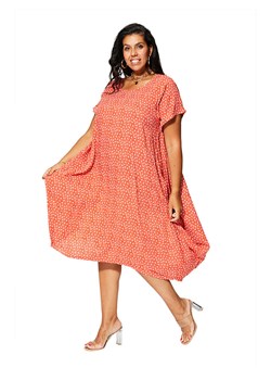 Aller Simplement Sukienka w kolorze czerwonym ze sklepu Limango Polska w kategorii Sukienki - zdjęcie 189381410