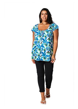 Aller Simplement Koszulka w kolorze niebiesko-białym ze sklepu Limango Polska w kategorii Bluzki damskie - zdjęcie 189381501