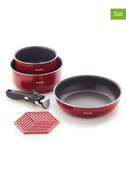 Brandt 5-częściowy zestaw w kolorze czerwonym ze sklepu Limango Polska w kategorii Garnki - zdjęcie 189381692