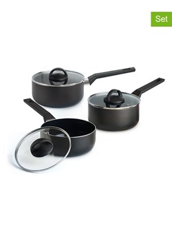 Brandt 6-częściowy zestaw w kolorze czarnym ze sklepu Limango Polska w kategorii Garnki - zdjęcie 189381891