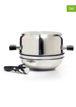 Brandt 7-częściowy zestaw w kolorze srebrnym ze sklepu Limango Polska w kategorii Garnki - zdjęcie 189381951