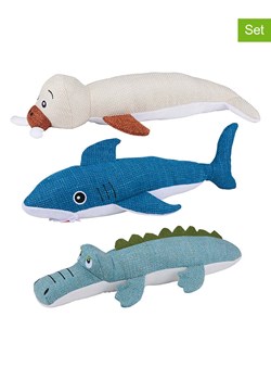 Edco Maskotki (3 szt.) w kolorze niebieskim - szer. 49 cm (produkt niespodzianka) ze sklepu Limango Polska w kategorii Dla zwierząt - zdjęcie 189382744