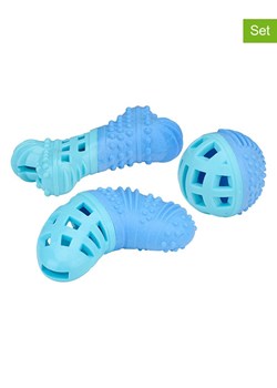 Edco Zabawki (2 szt.) w kolorze niebieskim - szer. 18 cm (produkt niespodzianka) ze sklepu Limango Polska w kategorii Dla zwierząt - zdjęcie 189382792