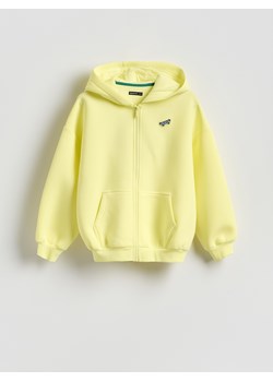 Reserved - Bluza z kapturem - jasnożółty ze sklepu Reserved w kategorii Bluzy chłopięce - zdjęcie 189383474