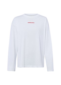 ARMEDANGELS Damska koszulka z długim rękawem - Fietaa Smile Kobiety Bawełna (100%) écru nadruk ze sklepu vangraaf w kategorii Bluzki damskie - zdjęcie 189383950