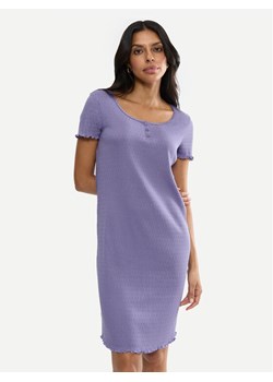 Triumph Koszula nocna Mix & Match 10227255 Fioletowy Regular Fit ze sklepu MODIVO w kategorii Koszule nocne - zdjęcie 189384923