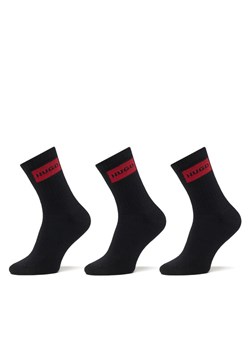 Skarpety długie HUGO 50531515 Czarny ze sklepu eobuwie.pl w kategorii Skarpetki męskie - zdjęcie 189385854