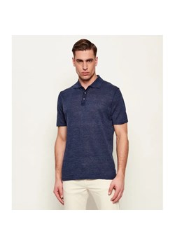 Sand Copenhagen Lniane polo Rico | Regular Fit ze sklepu Gomez Fashion Store w kategorii T-shirty męskie - zdjęcie 189387212