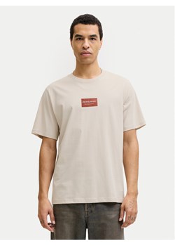 Jack & Jones T-Shirt Frank 12288092 Beżowy Relaxed Fit ze sklepu MODIVO w kategorii T-shirty męskie - zdjęcie 189387281