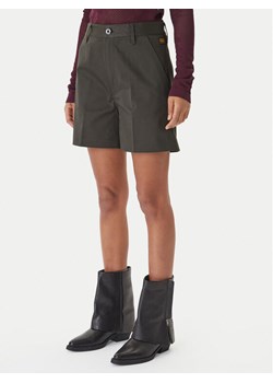 G-Star Raw Szorty materiałowe D29089-5126 Szary Regular Fit ze sklepu MODIVO w kategorii Szorty - zdjęcie 189387340