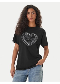 HUGO T-Shirt Vintage 50560770 Czarny Regular Fit ze sklepu MODIVO w kategorii Bluzki damskie - zdjęcie 189387362