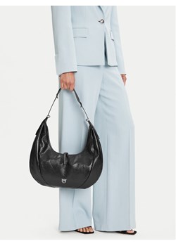 PINKO Torebka Slouchy Hobo Big PE 25 PLTT 104295 A29J Czarny ze sklepu MODIVO w kategorii Torebki damskie - zdjęcie 189387372