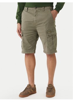 Tommy Jeans Szorty materiałowe Otis DM0DM22831 Zielony Regular Fit ze sklepu MODIVO w kategorii Spodenki męskie - zdjęcie 189387483