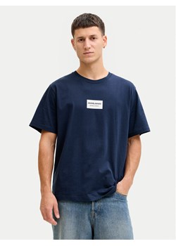 Jack & Jones T-Shirt Frank 12288092 Granatowy Relaxed Fit ze sklepu MODIVO w kategorii T-shirty męskie - zdjęcie 189387501