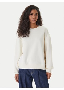 HUGO Bluza Deroxina_9 50561234 Beżowy Regular Fit ze sklepu MODIVO w kategorii Bluzy damskie - zdjęcie 189387524