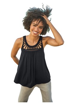 Heine Top w kolorze czarnym ze sklepu Limango Polska w kategorii Bluzki damskie - zdjęcie 189391193