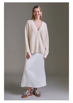 Cotton Candy Kardigan w kolorze kremowym ze sklepu Limango Polska w kategorii Swetry damskie - zdjęcie 189391210