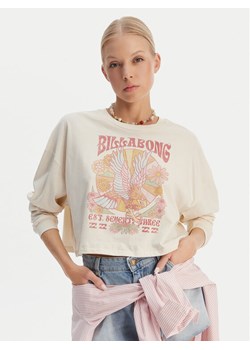 Billabong T-Shirt Where The Sun Collide EBJZT00499 Biały Loose Fit ze sklepu MODIVO w kategorii Bluzki damskie - zdjęcie 189391314