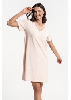 Moraj PDK2900-017 koszula nocna z koronką patt 1-pink ze sklepu kontri.pl w kategorii Koszule nocne - zdjęcie 189392193