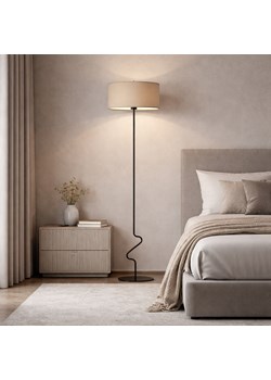 Lampa stojąca JERSEY w kolorze beżowym ze sklepu Lysne w kategorii Lampy podłogowe - zdjęcie 189392311